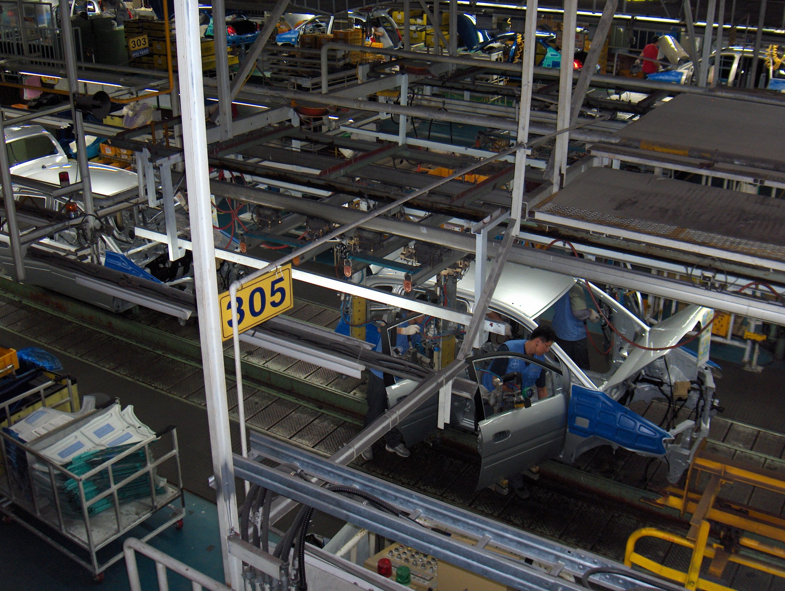 Car assembly line